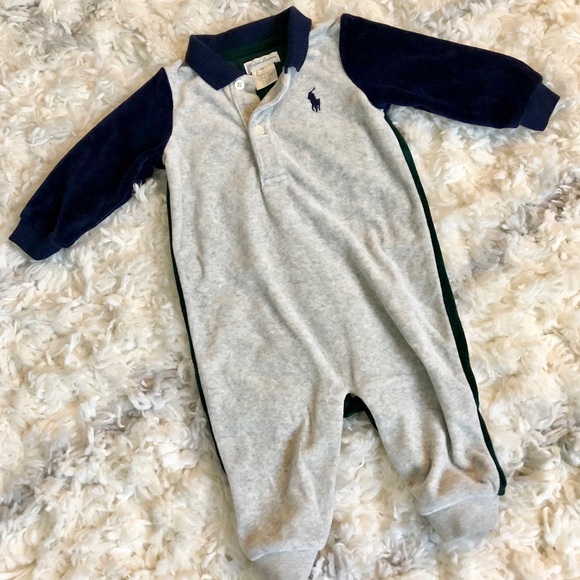 Ralph Lauren Other - Ralph Lauren velour romper